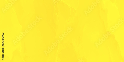 Vibrant bright yellow abstract background with subtle organic texture and soft paint brush strokes for creative design