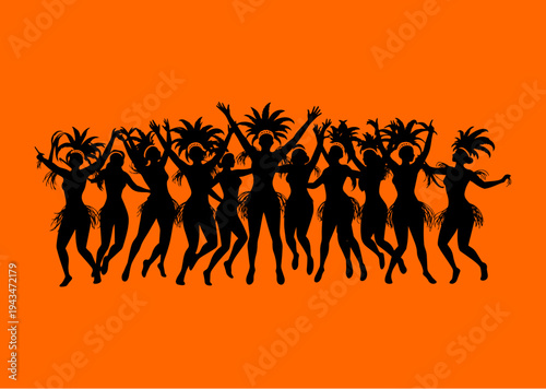 carnaval, mujer, plumas, brasil, vector, tatuaje, dragones, ilustración, silueta, animal, símbolo, ave, negro, designio, aguilas, arte, administrar, tribal, fantasía, caballo, dibujos animados, firmar