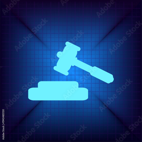 Vector illustration on a blue background