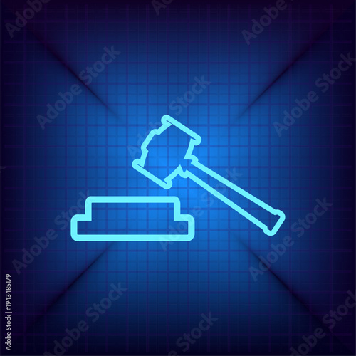 Vector illustration on a blue background