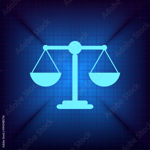 Vector illustration on a blue background