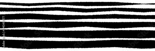 Hand Drawn Organic Black Stripes for Sustainable Eco Friendly Branding Design