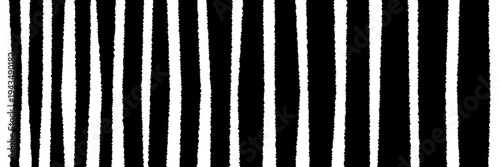 Hand Drawn Vertical Stripes Pattern, Minimalist Grunge Texture for Scrapbooking and Collage Art