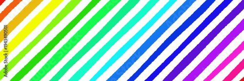 Rainbow Diagonal Stripes Pattern for Neurodiversity Awareness and Pride Month Graphics