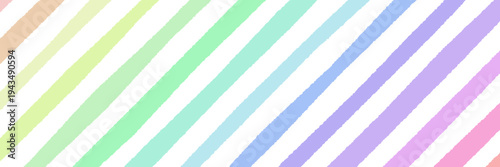 Pastel Rainbow Diagonal Stripes Background for Neurodivergent Sensory Friendly Design