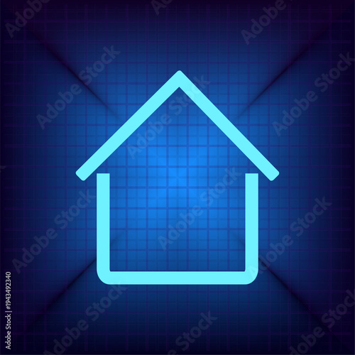 Vector illustration on a blue background