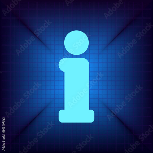 Vector illustration on a blue background