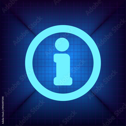 Vector illustration on a blue background