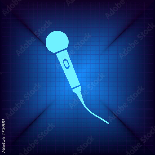 Vector illustration on a blue background