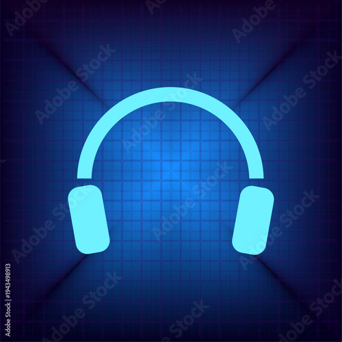 Vector illustration on a blue background