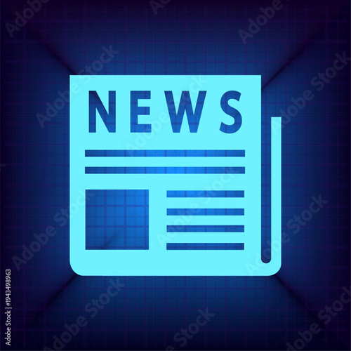 Vector illustration on a blue background