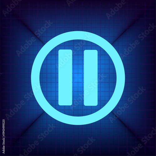 Vector illustration on a blue background