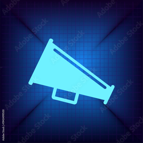 Vector illustration on a blue background