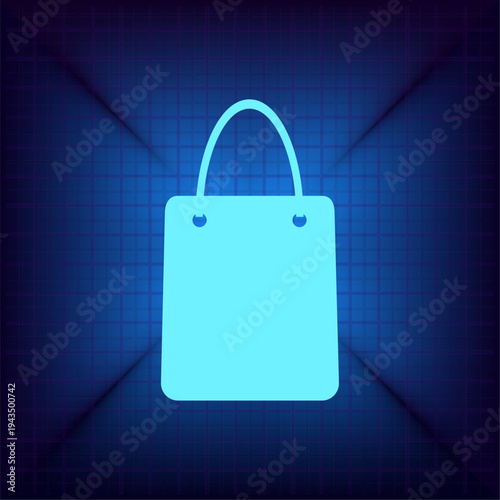 Vector illustration on a blue background