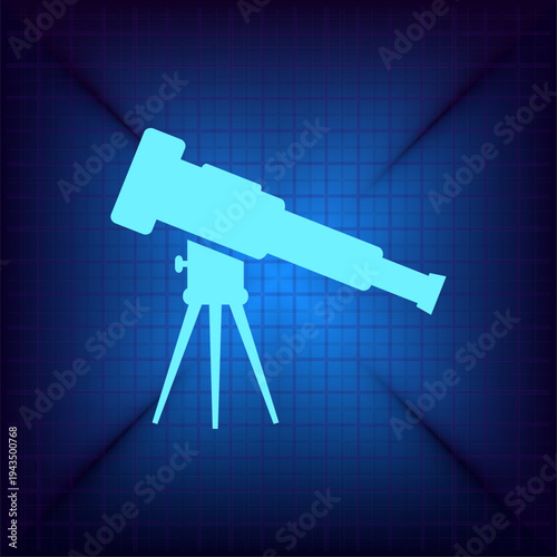 Vector illustration on a blue background