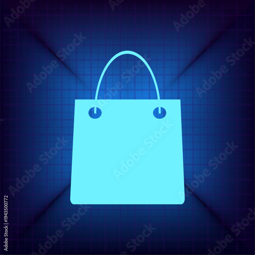 Vector illustration on a blue background