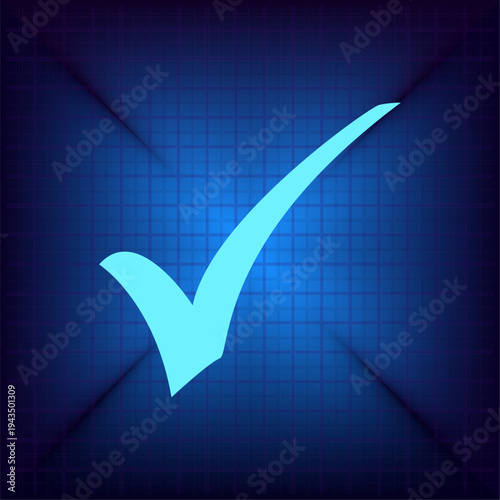 Vector illustration on a blue background