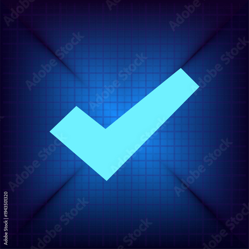 Vector illustration on a blue background