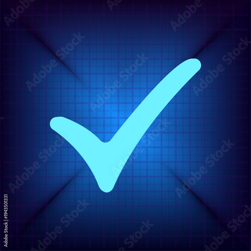 Vector illustration on a blue background