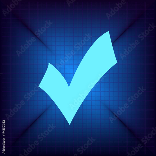 Vector illustration on a blue background