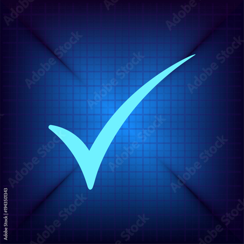 Vector illustration on a blue background