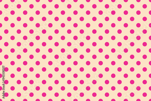 polkadot background colour Bisque and Deep Pink