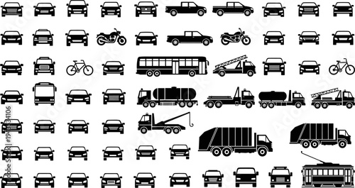 Silhouettes of male chefs and home cooks preparing food, vector illustration set of men cooking with pots, pans, and grilling on a barbecue, kitchen and culinary graphic elements.