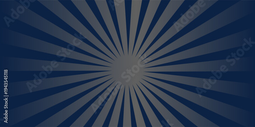 Abstract Dark Blue Sunburst Background with Radial Stripes vector ilustartion eps10 modern desain
