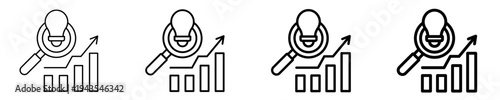 Business Insight  Icon Set Different Style Collection
