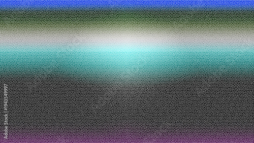 A vibrant and colorful gradient background with blue green and purple hues in a pixelated texture