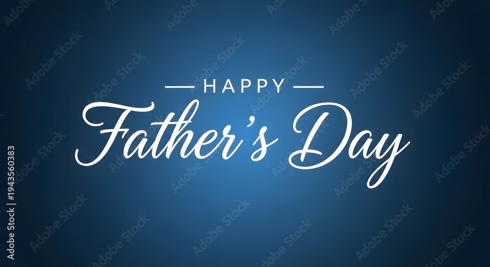 Obraz premium Happy father's day greeting card