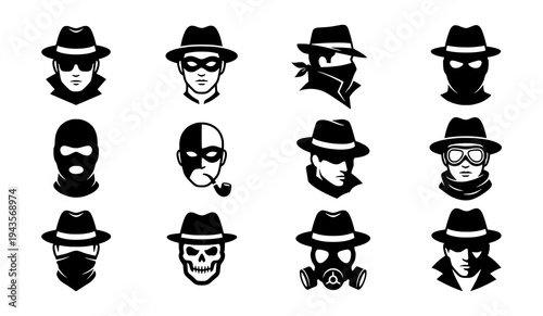 Mysterious Disguises Undercover Persona Set