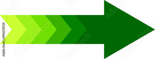 Green Arrow Icon. Arrow Isolated Vector Graphic Elements. Modern Green Arrow Left Direction Icon