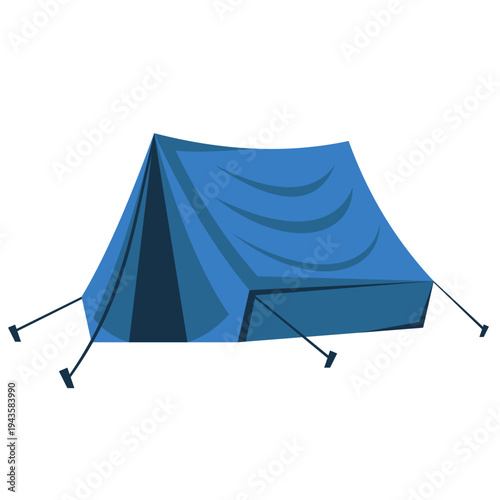 Camping Tent Illustration