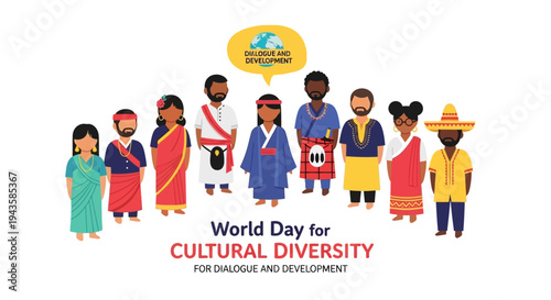 Celebrating World Day for Cultural Diversity for Dialogue and Development with Diverse People