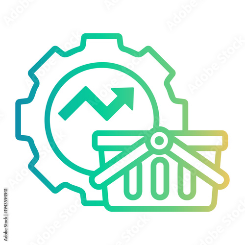 loyalty Line Gradient Icon