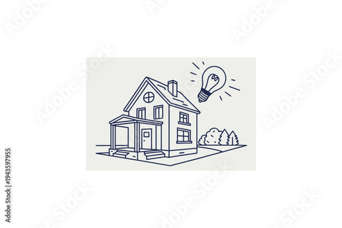 smart home lightbulb connection icon