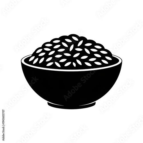 bowl with rice
