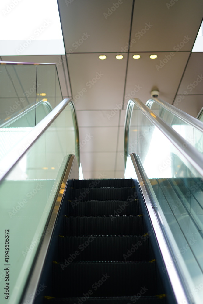 Fototapeta premium escalator in airport