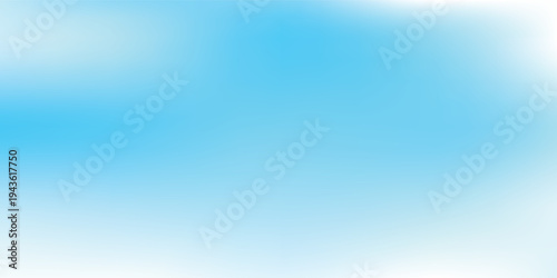 Sky blue gradient background in Abstract style. Vector illustration