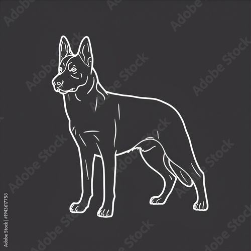 black cat on white background