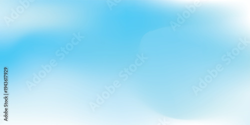 Sky blue gradient background in Abstract style. Vector illustration