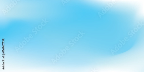 Sky blue gradient background in Abstract style. Vector illustration