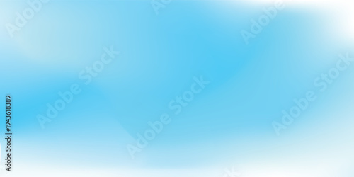 Sky blue gradient background in Abstract style. Vector illustration