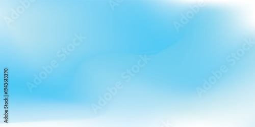Sky blue gradient background in Abstract style. Vector illustration