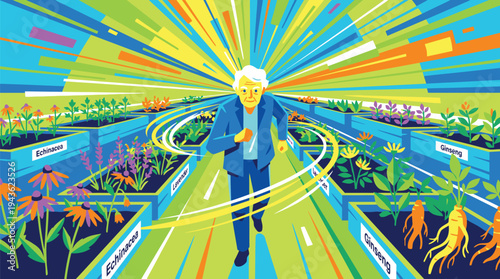 Futuristic Digital Cityscape with Neon Lights and Technology.