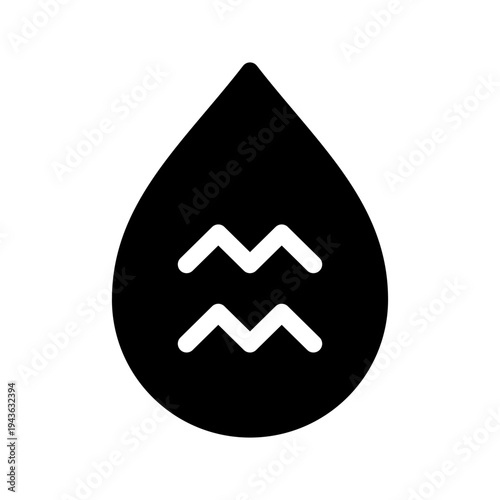 Humidity Icon Vector Symbol Design Illustration