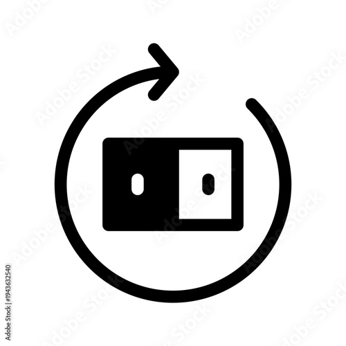 Refund Icon Vector Symbol Design Illustration