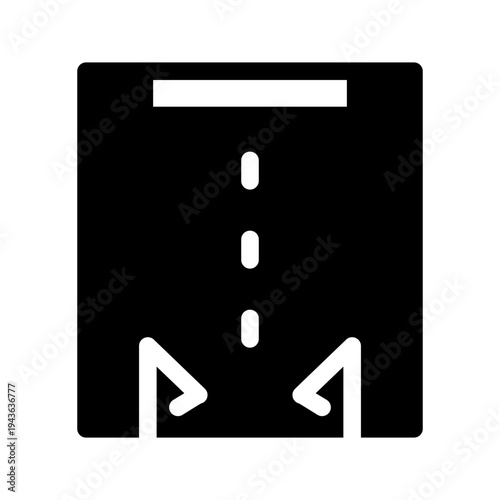 Lane Icon Vector Symbol Design Illustration