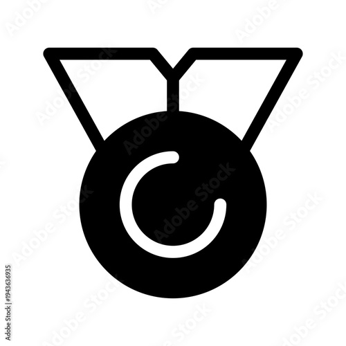 Medal Icon Vector Symbol Design Illustration